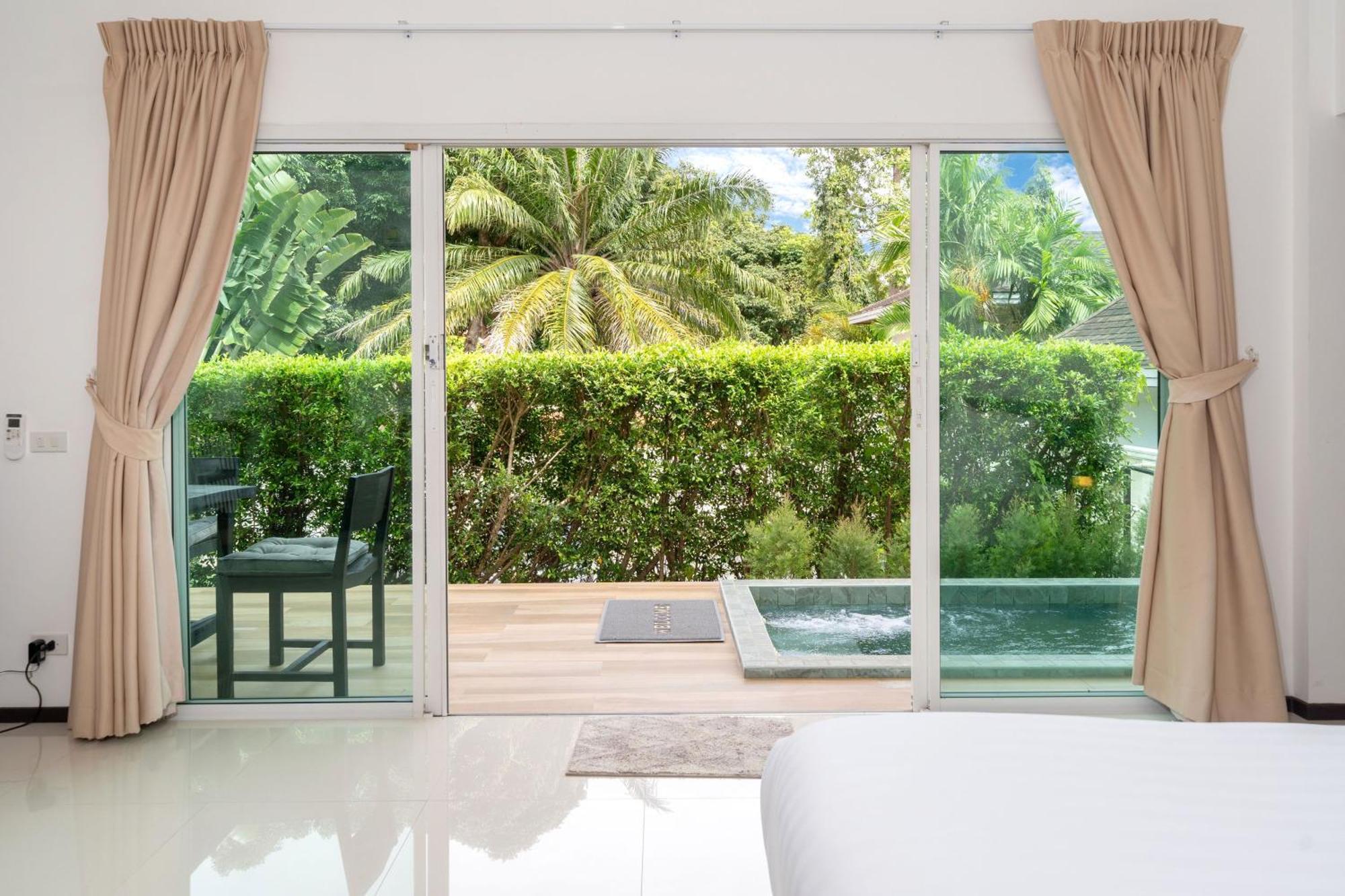 Oxavia Garden Oasis In Nai Harn - Your Private Tropical Garden With 3 Cabins And Jacuzzi Rawai Экстерьер фото