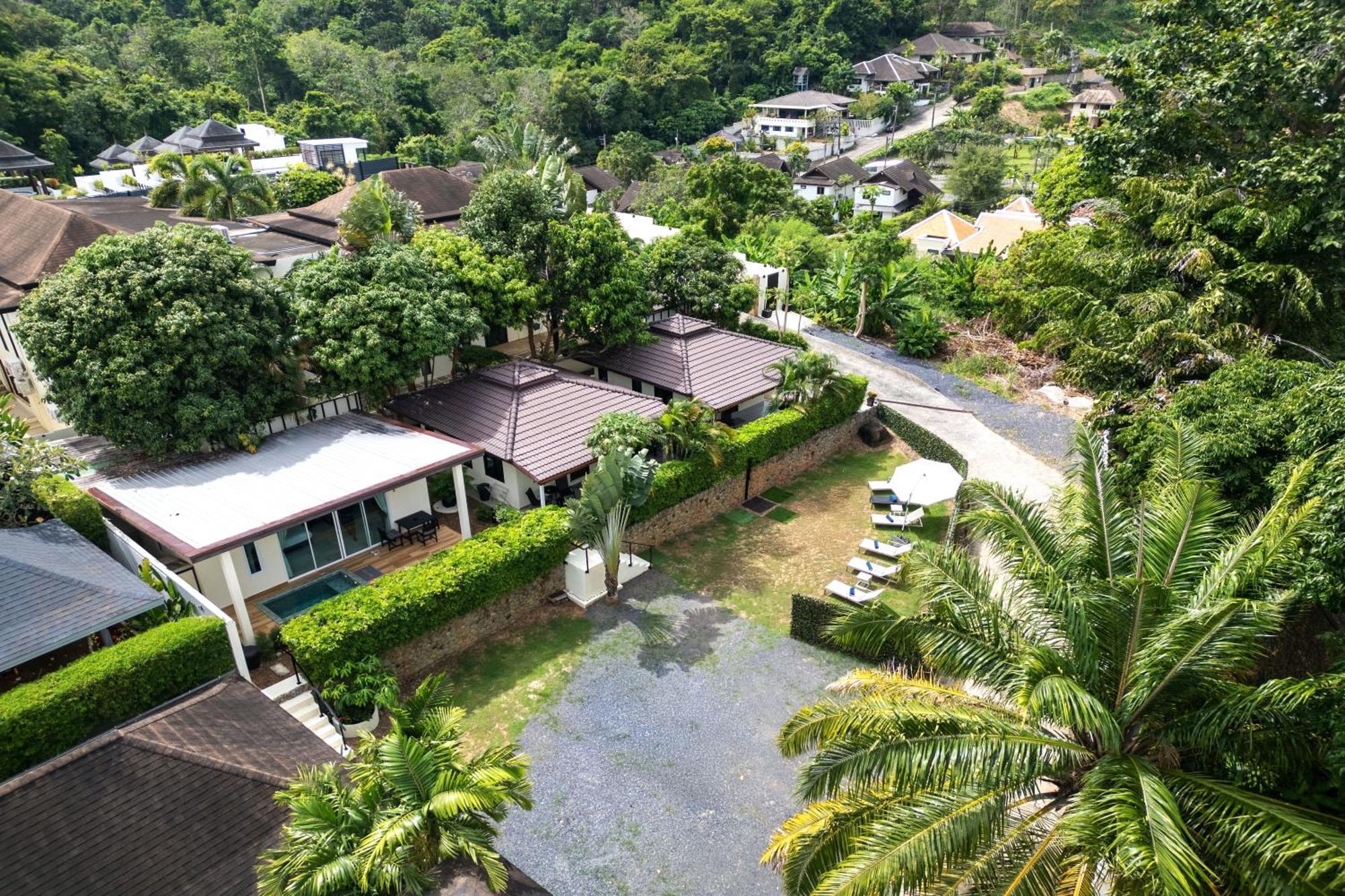 Oxavia Garden Oasis In Nai Harn - Your Private Tropical Garden With 3 Cabins And Jacuzzi Rawai Экстерьер фото