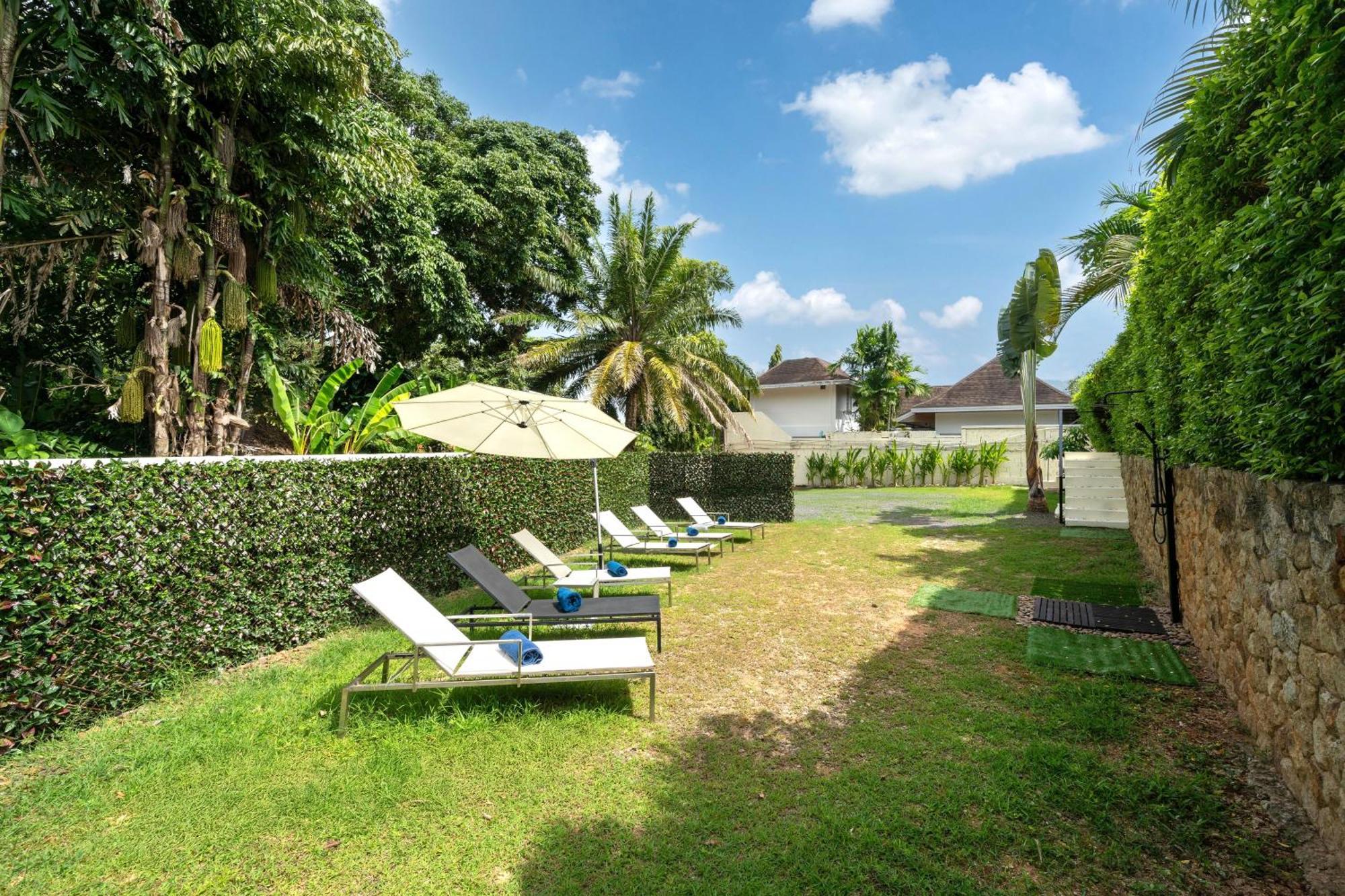 Oxavia Garden Oasis In Nai Harn - Your Private Tropical Garden With 3 Cabins And Jacuzzi Rawai Экстерьер фото